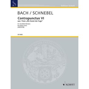 Bach-Contrapuncti : Contrapunctus VI from The Art of Fugue
