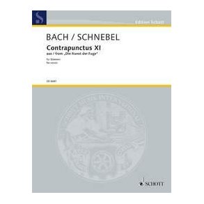 Bach-Contrapuncti : Contrapunctus XI from The Art of Fugue