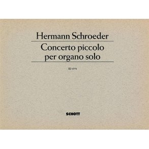 Concerto piccolo per organo solo