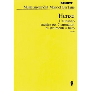 L'autunno : Music for five wind instruments