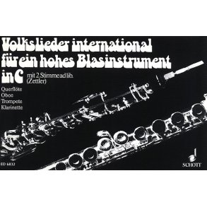 International Folksongs : for high brass instrument in C