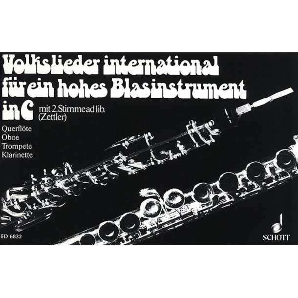 International Folksongs : for high brass instrument in C