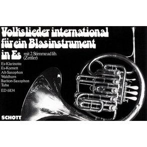 International Folksongs : for Brass instruments in Eb