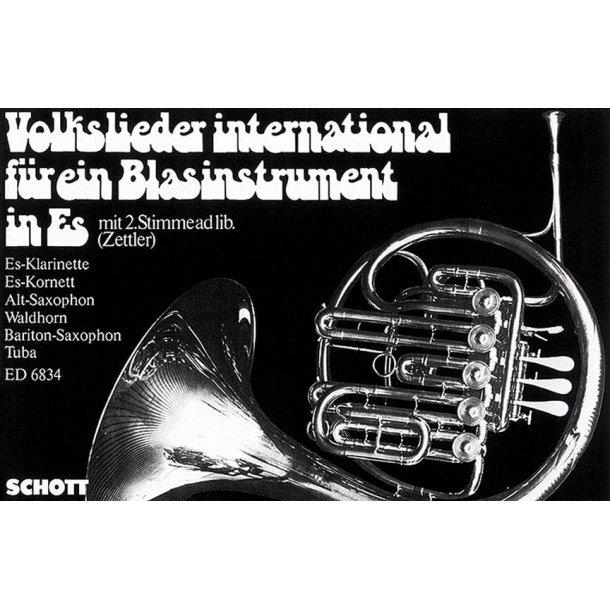 International Folksongs : for Brass instruments in Eb