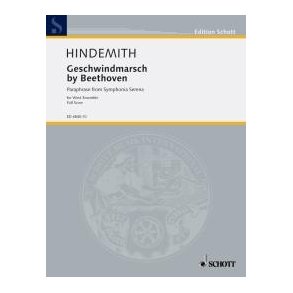 Geschwindmarsch by Beethoven : Paraphrase from the Sinfonia Serena