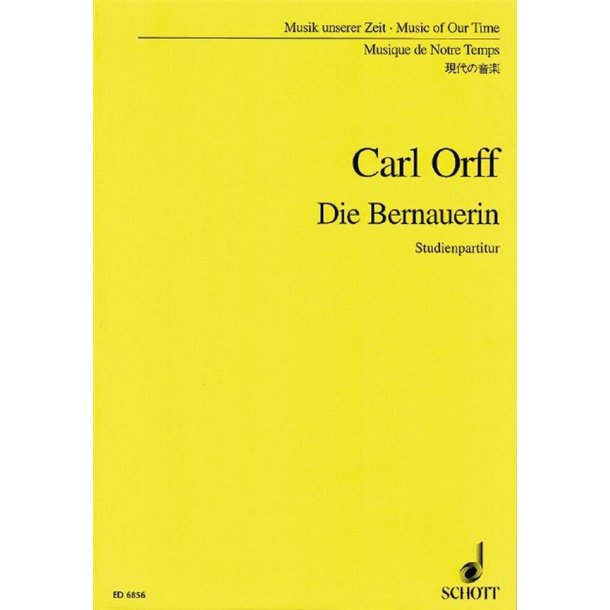 Die Bernauerin : Ein bairisches Stuck