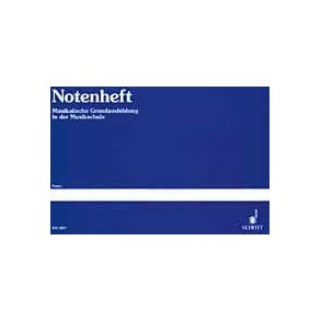 Musikalische Grundausbildung in der Musikschule : Notenheft