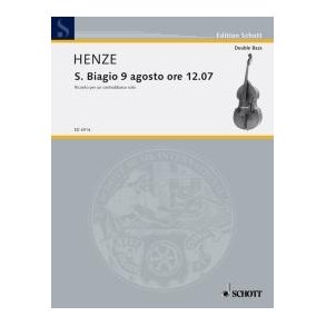 S. Biagio 9 agosto ore 12.07 : Ricordo for a double bass solo