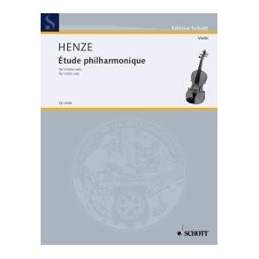 Etude Philharmonique Fur Violine Solo (1979) : Performing Marks By Gidon Kremer