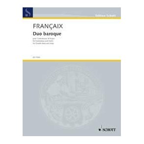 Duo baroque : for double bass and harp