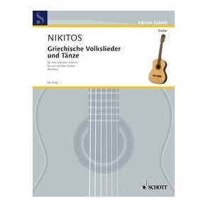 Griechische Volkslieder u. Tänze in leichten Sätze
