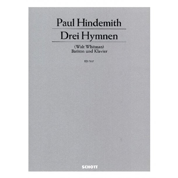 3 Hymnen von Walt Whitman op. 14