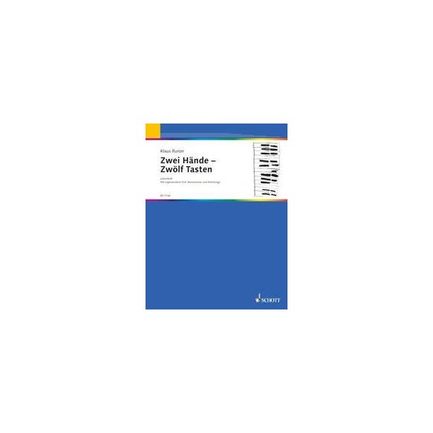 Zwei H&auml;nde Zw&ouml;lf Tasten Lehrer