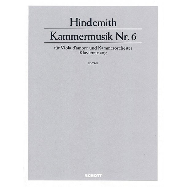Chamber music No. 6 op. 46/1 : piano reduction with solo part