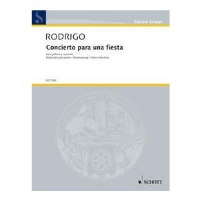 Concierto para una Fiesta : piano reduction with solo part