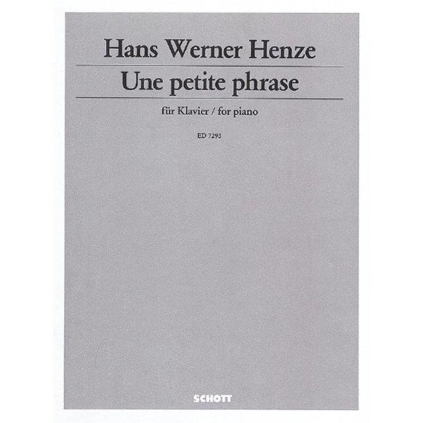 A small phrase : from the film Un amour de Swann