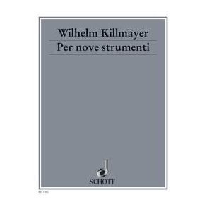 Per nove strumenti : Oboe, Clarinet [A], Bassoon, Horn [F], 2 Violins, Viola, Cello and Double Bass