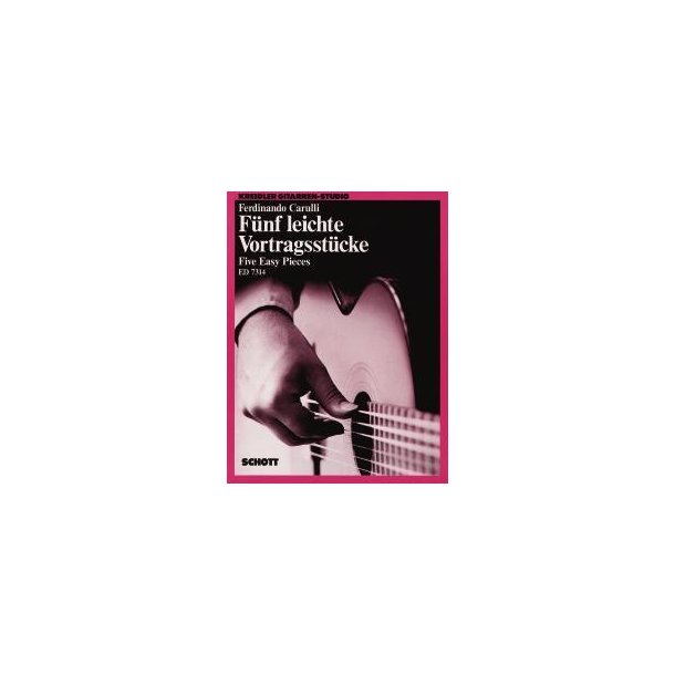 Leichte Vortragsstucke(5) Git.