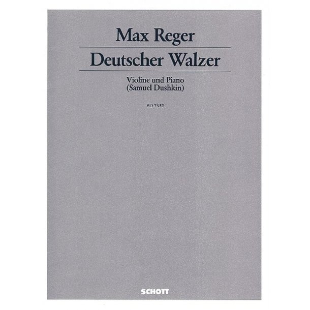 German Waltz : Dushkin Transkriptionen Nr. 9