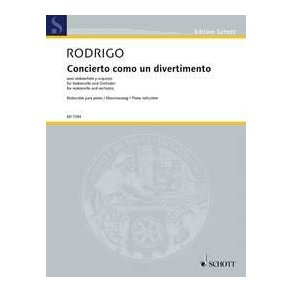 Concierto como un divertimento : piano reduction with solo part