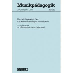 Musikpadagogik Beiheft 1