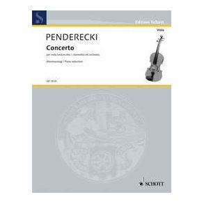 Viola Concerto : for viola (cello/clarinet) and orchestra