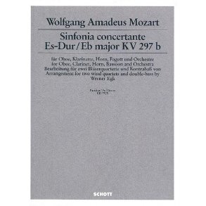 Sinfonia concertante Eb major KV 297b