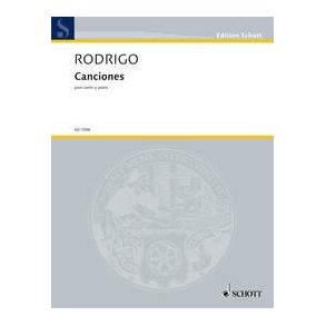 Canciones : para canto y piano