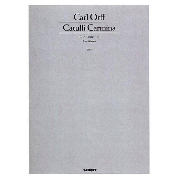 Catulli Carmina : Ludi scaenici - Szenische Spiele