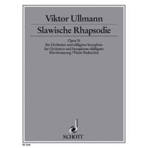 Slavonic Rhapsody op. 23 : piano reduction with solo part