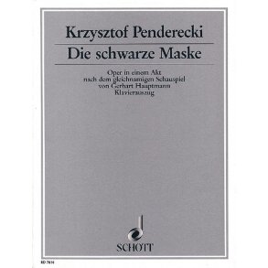 Die schwarze Maske : Oper in einem Akt
