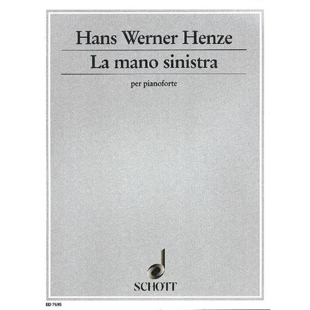 La mano sinistra : Piece for Leon