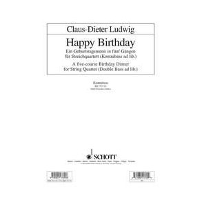 Happy Birthday : A Five-course Birthday Dinner