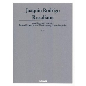 Rosaliana : 4 Lieder auf Gedichte von Rosalia de Castro