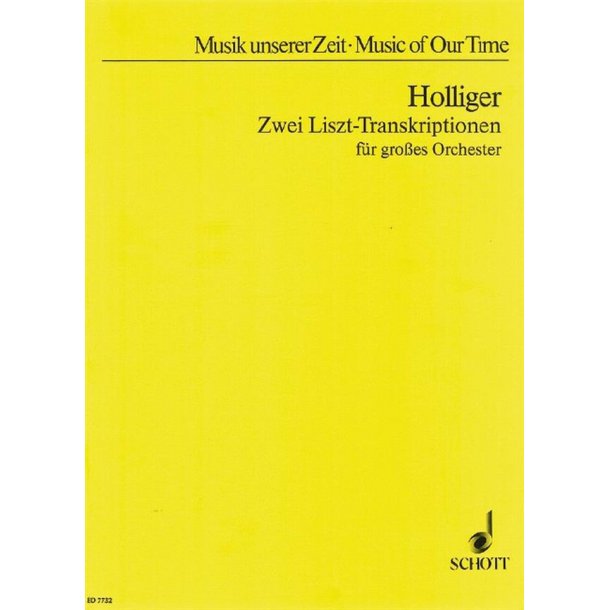 Two Liszt Transcriptions : Music Of Our Time