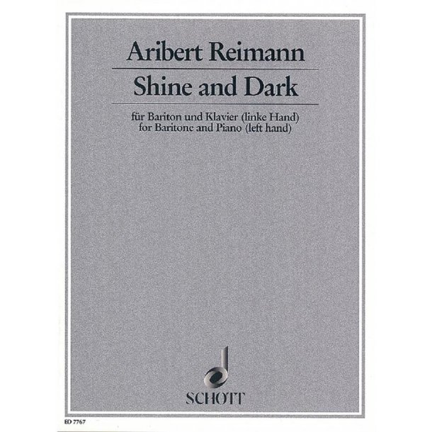 Shine and Dark : nach einem Gedicht von James Joyce