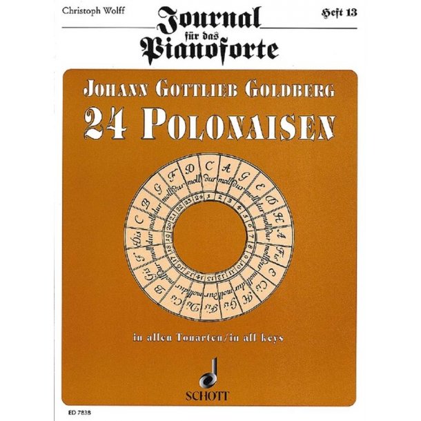 24 Polonaisen in allen Tonarten : Piano Journal Heft 13