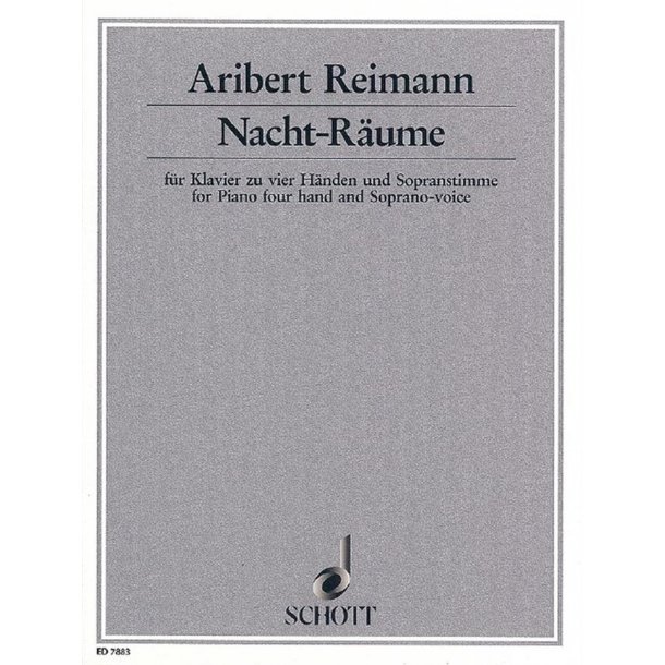 Nacht-R&auml;ume : nach Rainer Maria Rilke