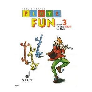 Flute Fun Book 3 : 15 Easy Trios for Flute