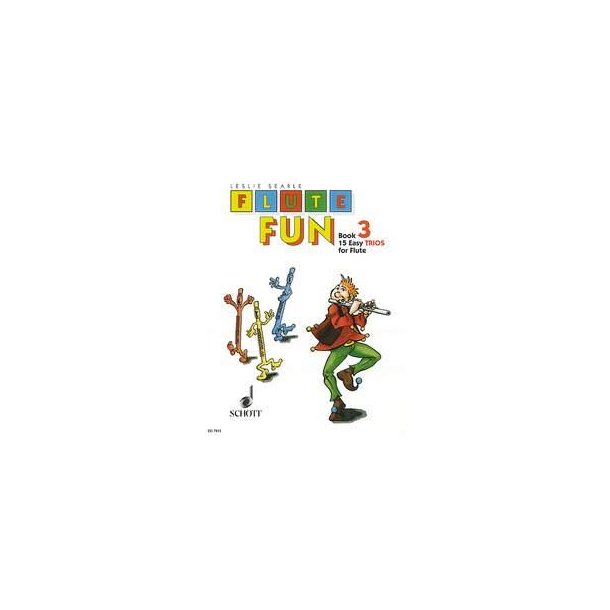 Flute Fun Book 3 : 15 Easy Trios for Flute