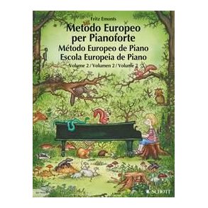 Metodo Europeo per Pianoforte 2 : Italiano Spagnolo Portoghese