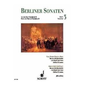 Berlin Sonatas Band 3 : From the Time of Frederick II
