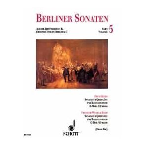 Berlin Sonatas Band 5 : From the Time of Frederick II