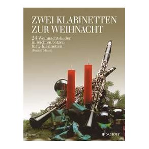 Two Clarinets to Christmas : 24 Christmas carols in small movements