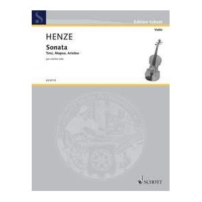 Sonata : for solo violin