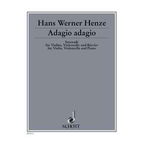 Adagio adagio : Serenade for violin, cello and piano