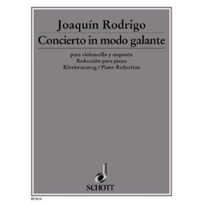 Concerto in modo galante : piano reduction with solo part