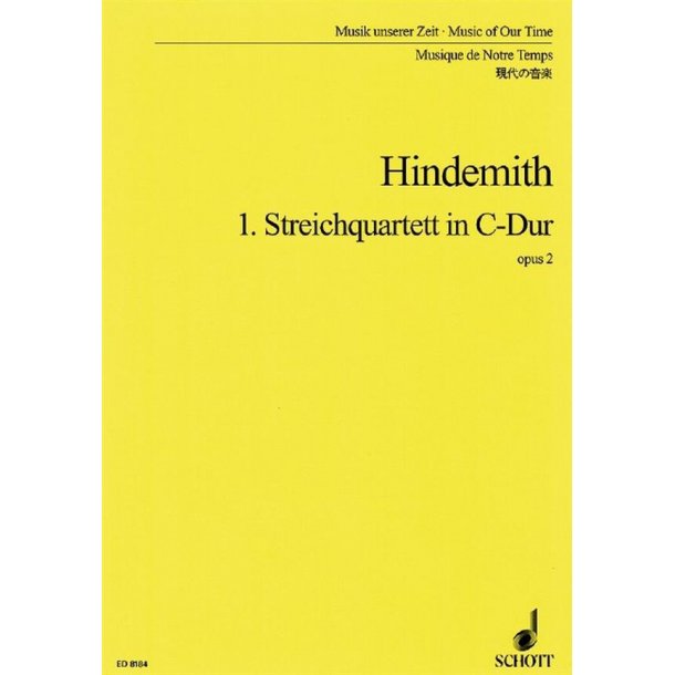 1st String Quartet C Major op. 2 : First Edition