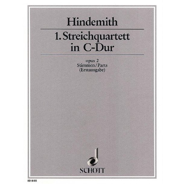 1st String Quartet C Major op. 2 : First Edition