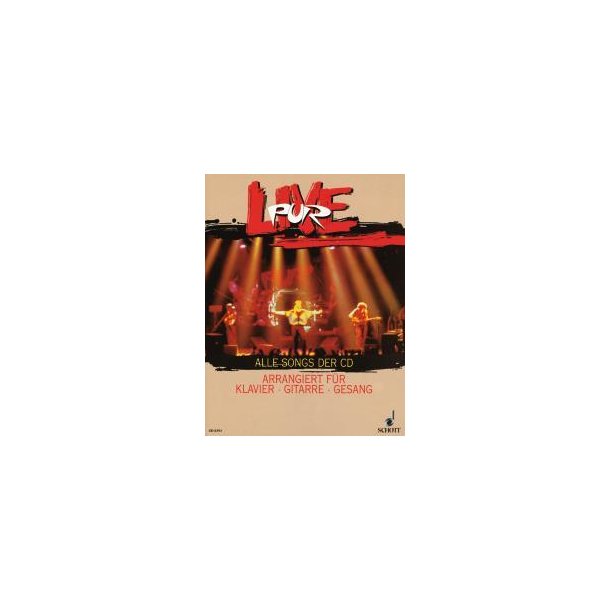 LIVE : Alle Songs der CD arrangiert f&uuml;r Klavier - Gitarre - Gesang